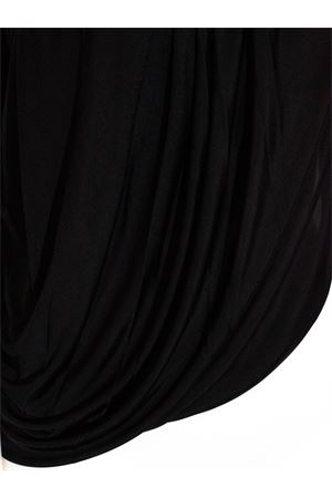 Black viscose high-neck top FRANCESCO MURANO | 242T05999